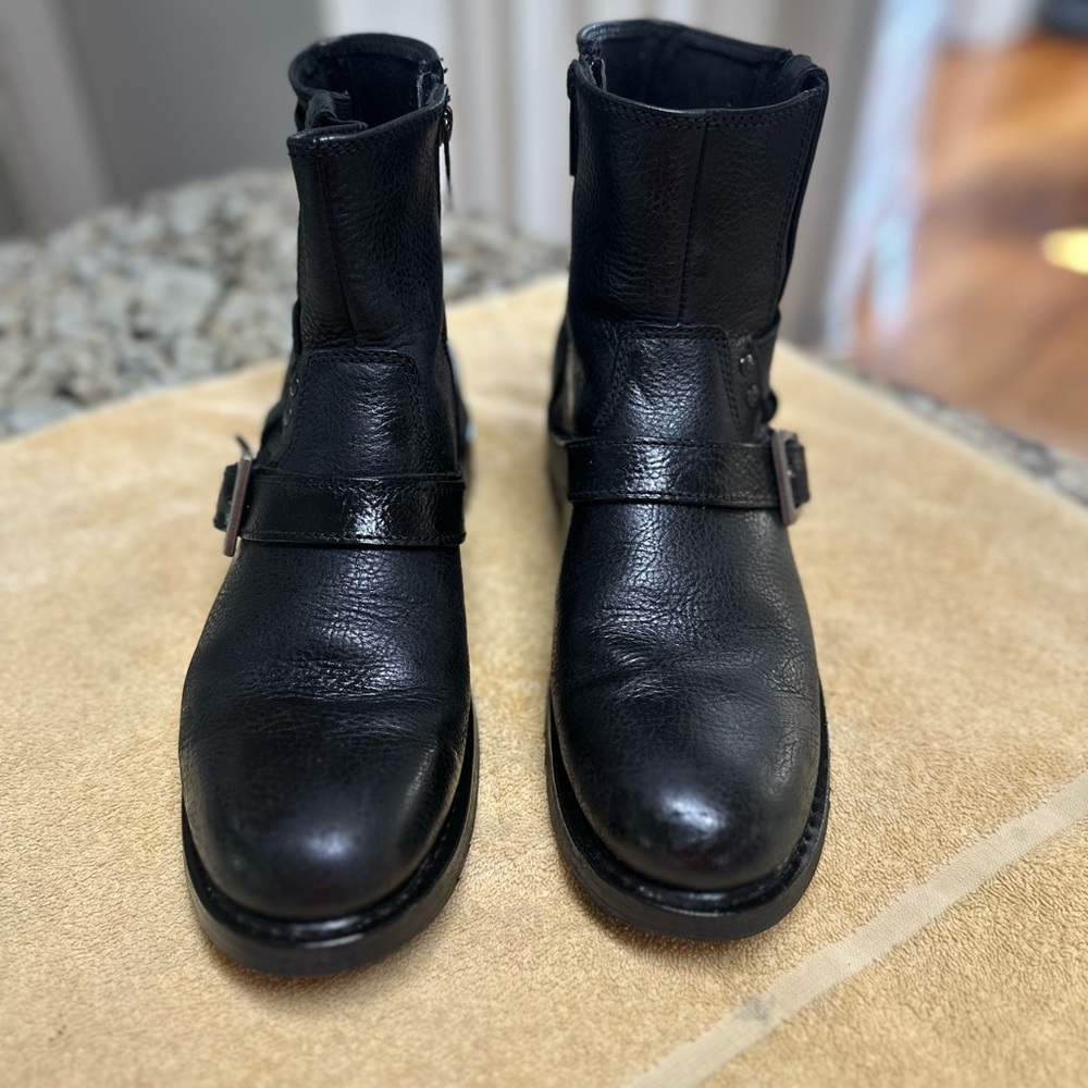 Harley-Davidson Black Leather Men's Boots 9.5